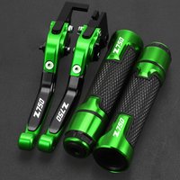 Z 750 Motorcycle Accessories Adjustable Brake Clutch Levers Handlebar Hand Grips For KAWASAKI Z750 2007 2008 2009 2010 2011 2012