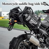 Universal Motorcycle Side Bag Waterproof Side Hanging Travel Luggage Carrying Bag Saddle Bags Rear Seat Off-road Protection