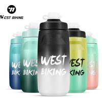 AliExpress West Biking WEST BIKING Bicycle Water Bottle 620ml/750ml Multicolor Gradient Cycling Kettle BPA-Free Leakproof Running Hiking Fishing Cup