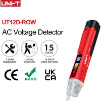 UNI-T UT12D AC Voltage Tester Detector Non-contact Indicator Pencil Stick 24V-1000V Electric Power LED Light Sensor Meter