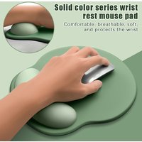 1PC Rubber Lycra Large Mouse Pad Ergonomic Wrist Rest Non-Slip Gradient Color For Office Home Laptop Gaming Accessories