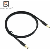 DIY Custom Audiophile Silver Plated 5.5*2.1 to 5.5*2.1 5525 to 5525 5521 to 5525 AC DC Linear Power Supply Cable Adapter Cables