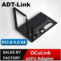 Brand eGPU OCuLink GPU Dock PCIe 4.0 / 5.0 High Speed PC Notebook Laptop to External Video Graphics Card M.2 Oculink to PCIE X16