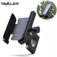 Aluminum Alloy Motorcycle Bike Bicycle Phone Holder for 4-7 inch Smartphone GPS 20-30mm Handlebar Mount Motorbike Accessories