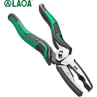 LAOA Eccentric Steel Wire Pliers Electrician's Dual Shaft Household Labor-Saving Tool Pliers