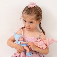 7.87Inch Mini Soft and Full Body Soft Vinyl Reborn Doll 20CM Cute Doll Reborn Toys Doll Waterproof Cute Vinyl Newborn Doll Toys