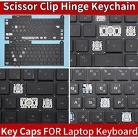 Keyboard Replacement Keycap Key cap &Scissor Clip&Hinge For Asus Rog Strix G16 2023 G614 G614J G634