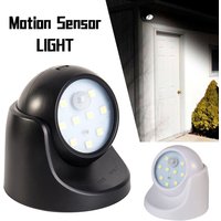 Induction Wall Night Light Multi-purpose Wall Night Light Energy-saving LED Wall Lamp 360-degree Rotation Porch Lamp Portable