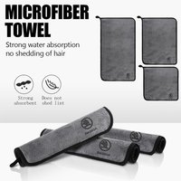 Car Wash Microfiber Towel Auto Cleaning Drying Cloth Care Cloth For Skoda Octavia A5 A2 VRS Vision Kodiaq Rapid Fabia VII Superb