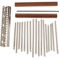 Kalimba Mbira DIY 17 Keys with Thumb Piano Bridge Percussion Instruments for Kalimba Mbira Mbrimba For Luthiers Makers