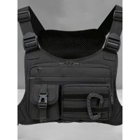 AliExpress NONE Outdoor Chest Bag For Men and Women, Tactical Vest For Running, Cycling, EDC Chest Pack Rig For Sports and Workouts