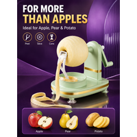 Automatic Hand Crank Fruit Peeler Stainless Steel Blade for Apple Pear Potato Kitchen Tool