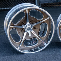 Forged 2-piece Custom Polish 5x114.3 5x130 5x120 for Mercedes C7 C8 Alloy Deep Lip 18x7 18x8 26 Inch Luxury Car Wheel Rims