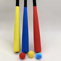 Ball Sponge Baseball Stick Safe Lightweight Foam Baseball Bat Softball Training Accessory Soft EVA Softball Bat Adult/Unisex