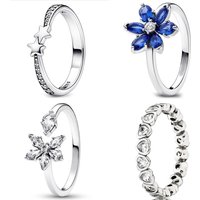 Disney 2026 High-Quality Fashion Classic S925 Sterling Silver Luxury Minimalist Ring