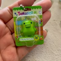 New Bandai Tamagotchi Miniature Mascot Keychain Gashapon No Eggshell Toy Blister Pack Collectible Pendant Mametchi Kuchipatchi