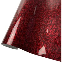 AliExpress Aomior Red Glossy Forged Carbon Wrapping Vinyl Car Waterproof Self-Adhesive Stickers For Motorcycle Bicycle Decoration Film