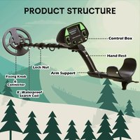 Underground Metal Detector GTX5030H GTX5030 Treasure Hunter Gold Circuit Metales HOT SALE Detecting Gold, Coin, Treasure Hunting