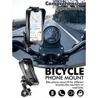AliExpress NONE Bicycle Motorcycle Cell Phone Waterproof Anti-fog Cell Phone Holder (Single Tube, Suitable for Motorcycles, Bicycles)
