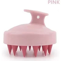 1/2pcs Silicone Shampoo Brush Head Scalp Massage Comb Clean The Scalp Thoroughly Body Massage Brush Bath Brush Salon