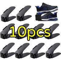 Adjustable Shoe Organizer Shoe Support Rack 5/10PCS Shoe-Shelf for Closet Cabinet Closet Stand Shoes Storage Rack Shoebox