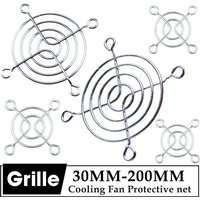 Gdstime Fan Grille for Fan 140mm 135mm 120mm 80mm 70mm 60mm 40mm Cooling Fan Guard Metal Grill Computer Fan Protective Grille