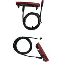 Electric Bicycle Rear Light 36V/48V Tail Brake Light Ebike Rear Tail Safety Light, Warn Rear Lamp For Electric Bike Night Rid