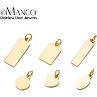 eManco Necklace Bracelet Pendant is available in 6 sizes. Wholesale Stainless Steel Minimalist Accessories