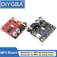 5.0 MP3 Bluetooth Audio Receiver Board 4.1 Wireless Stereo Music Module Lossless Decoder Board Bluetooth 3.7-5V VHM-314 XY-BT