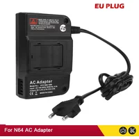 EU US Plug For N64 AC Adapter Charger for N64 Power Adapter Power Supply Cord Charging Charger Power Supply