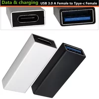 High Speed USB C USB 3.1 Type C Female to USB 3.0 A Female Adapter Converter Adaptor 5gbps Aata Transmission Black Silver