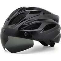 AliExpress PJT Lightweight Ultra-Light Bicycle Helmet PC Shell & EPS Foam Construction Cycling Helmet MTB 18 Ventilation Vents Bike Helmet