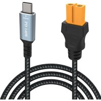 Type C to XT60 adapter cable, USB C to XT60 charging cable, USB C male to XT60 female cable, PD 140W charging cable