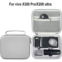 Hard-Shell Case for VIVO X300 Pro X200 Ultra Photographer's Kit Accessories PU Storage Bag Portable Handbag Anti-Scratch Box