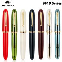 Jinhao 9019 Fountain Pen Transparent Color Resin luxury Pen 0.38/0.5/0.7mm Writing Ink Pens Stationery Office School Supplies image 4