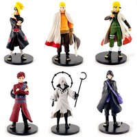 1 Pc Anime Naruto Action Figures Uchiha Sasuke Madara Gaara Deidara Namikaze Minato PVC Model Collection Kid Gift Toy