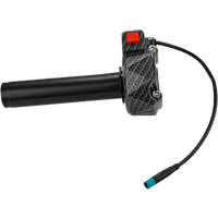 AliExpress JFGRACING Throttle Tube Handle Twist Grip Accelerator For TALARIA Sting X3/MX3/MX4/MX5 Electric Dirt Bike E-bike Carbon Fiber Pattern