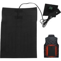 Electric Heating Pad Temperature Adjustable 45℃-65℃ Electric Heating Sheet USB Heating Pad for Clothes Vest