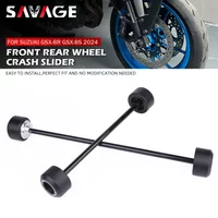 2025 GSX-8R GSX-8S Rear Front Axle Fork Wheel Crash Sliders For Suzuki GSX8R GSX8S GSX 8R/8S Falling Protection Swingarm Spool