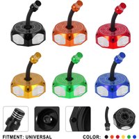AliExpress JFGRACING Gas Fuel Motorcycle Accessory Tank Cap Cover Air Vent For Honda CRF XR 50 70 110 M2R SDG DHZ SSR KAYO Motocross Dirt Bike CNC