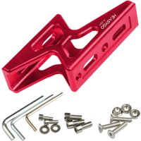 AliExpress NONE 20mm Bike Rack Pig Nose Extension Bracket Anodized CNC Alloy Ultra Light 44g Front Bag Carrier for Brompton Folding Bike A91