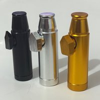 3 Pack Metal SnufBullet Spice Dispenser Mini Pepper Shaker Ieak-proof Bottle Premium Sweetener Portable Travel Storage