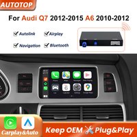 Moduł interfejsu bezprzewodowego CarPlay i Android Auto do Audi Q7 4F (roczniki 2012, 2013, 2014, 2015) oraz A6 C6 4L (roczniki 2010, 2011, 2012) – funkcje: Mirror Link, AirPlay, Bluetooth, nawigacja