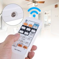RM-F989+2 Remote Control for Ceiling Fan Wall Fan Remote Controller Advanced Control for Double Fans K1KF