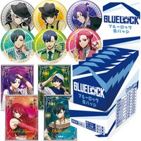 Blue Lock Anime Blind Box Badge & Collectible Card Set, Isagi Yoichi Chigiri Bachira Reo Arabian Gentleman Themed Round Tin Pin