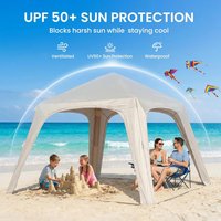 Sonuto 4-6 Person Inflatable Camping Air Tent PU3000mm Waterproof & Breathable 4 Season Glamping Tent for Outdoor Camping