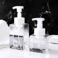250/450ml Clear Foam Dispenser Plastic Pump Bottles Mini Empty Soap Refillable Bottle Travel Large Capacity Shampoo Foam Bottle