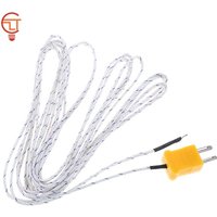 1Pcs K Type Thermometer Line Test 1M-5M Length Wire Temperature Thermocouple Sensor Probe Tester Line Multimeter Tester Line