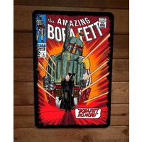 The Amazing Boba Fett No More Metal Wall Sign Poster