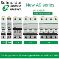 Schneider Air Switch Miniature Circuit Breaker iC65N/60N 1/2/3/4P Household 1/2/3/4/6/10/16/20/25/32/40/50/60/63a Air Switch AC